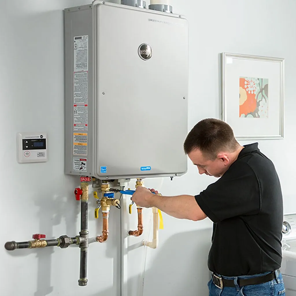 tankless water heater repair in Markham, TX